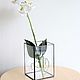 Order Vase for plants. GEOMETRIC VASE. candle holder. Glass Flowers. Livemaster. . Candlesticks Фото №3