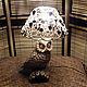 Table lamp Owl. Table lamps. Elena Zaychenko - Lenzay Ceramics. Online shopping on My Livemaster.  Фото №2