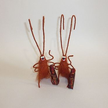 Куклы и игрушки ручной работы. Ярмарка Мастеров - ручная работа Таракан. Handmade.