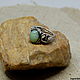 Fancy ring with green jade. Ring. Kooht. Online shopping on My Livemaster.  Фото №2