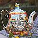 Porcelain teapot ' Autumn', Teapots & Kettles, Moscow,  Фото №1