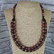 Necklace made of rhodonite stones. Necklace. Magic box. Online shopping on My Livemaster.  Фото №2