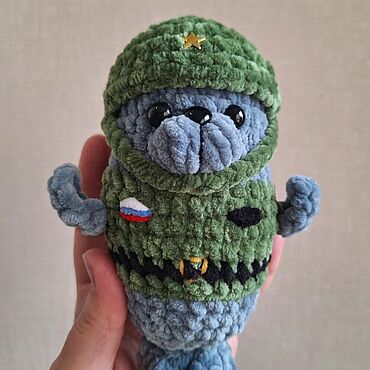 Куклы и игрушки ручной работы. Ярмарка Мастеров - ручная работа Талисман тюлень. Handmade.