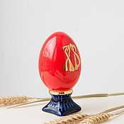 Сувениры и подарки handmade. Livemaster - original item Red Egg Easter 2023. Handmade.