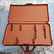 Leather case for MP-38 carbine. Classic Bag. Labour. My Livemaster. Фото №6