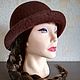 Felted hat 'Important meeting'. Hats1. Oksana Moleva. Online shopping on My Livemaster.  Фото №2