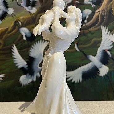 Винтаж ручной работы. Ярмарка Мастеров - ручная работа Винтаж: СТАТУЭТКА. ROYAL WORCESTER. Фарфор. БЕСПЛАТНАЯ ДОСТАВКА. Handmade.