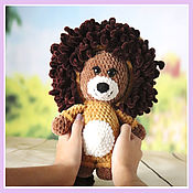 Куклы и игрушки handmade. Livemaster - original item Bear in a lion costume. Handmade.