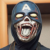 Аксессуары handmade. Livemaster - original item Captain America Zombie mask What if  Marvel Handmade High-Quality. Handmade.