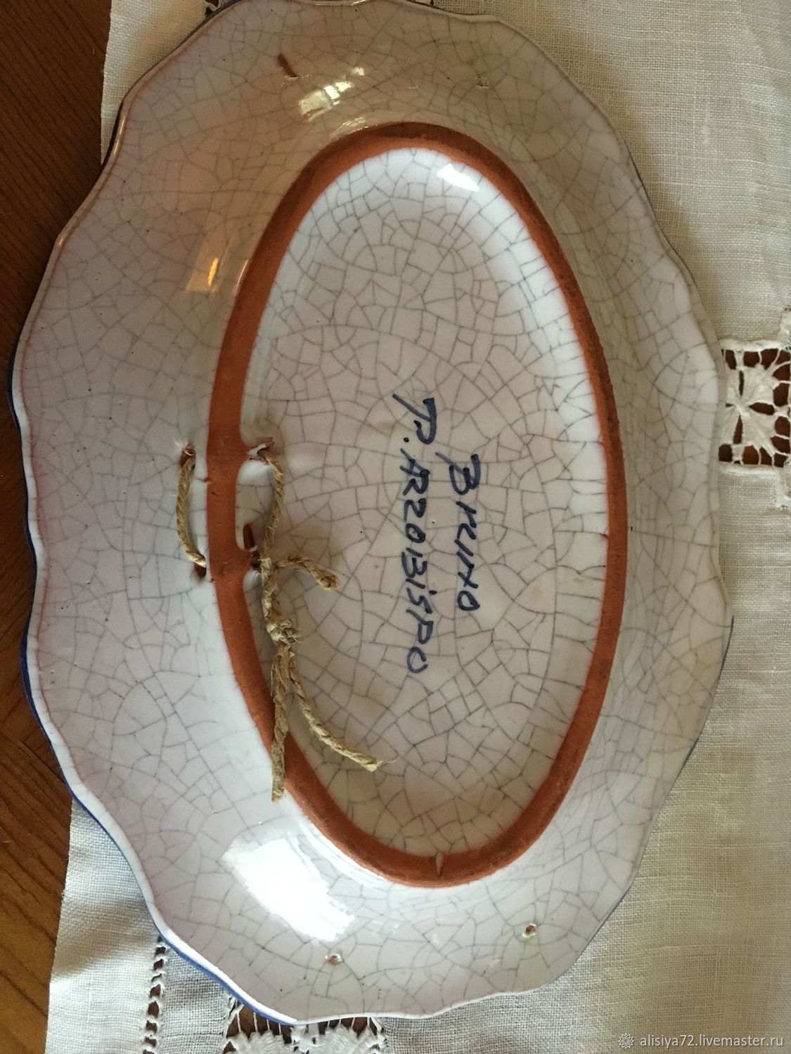 Винтаж: Старинная редкая тарелочка ручной работы, Испания купить в ...