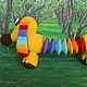 Educational toy Dachshund Rainbow. Stuffed Toys. elenka12. Online shopping on My Livemaster.  Фото №2