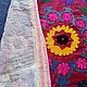 Uzbek vintage suzani. blanket. Panels. SZT013. Interior elements. businka34. My Livemaster. Фото №6
