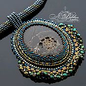 Lace beaded necklace