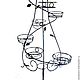 Floor stand Tower spiral. Flower stand. Makarov&sons. Online shopping on My Livemaster.  Фото №2