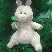 Куклы и игрушки handmade. Livemaster - original item Soft toys: Pig. Handmade.