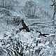 Картина Лист 1 Из серии И снова выпал снег. Графика. Картины. Роза Савинова (RozaSavinova). Интернет-магазин Ярмарка Мастеров.  Фото №2