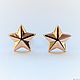 Star stud earrings-gold 585. Stud earrings. masterskai. Online shopping on My Livemaster.  Фото №2
