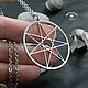Star of Magicians Pendant - Heptagram- stainless steel. Pendant. Borowski store. Online shopping on My Livemaster.  Фото №2