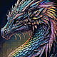 Order Kits for embroidery with beads: Dragon. Beaded embroidery from Laura. Livemaster. . Embroidery kits Фото №3