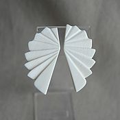 Винтаж handmade. Livemaster - original item Clip Fan made of ivory.. Handmade.