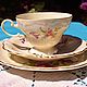 Order Rosenthal, Pompadour. (1939-1956) Tea Trio'Bouquets'. Imperia. Livemaster. . Vintage mugs Фото №3