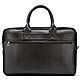 Leather travel bag with garment bag 'Dylan' (black). Travel bag. Russian leather Guild. My Livemaster. Фото №5