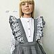 Сарафан трансформер 2 в 1 " Milady". Школьная форма. Little___dress. Ярмарка Мастеров.  Фото №6