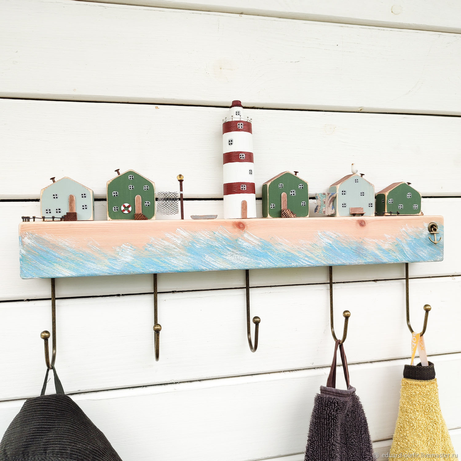 Вешалка в коридор для одежды, вешалка настенная деревянная в интернет ...