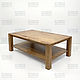 Журнальный стол из массива дерева PALMER. Столы. Мебельный бутик (Wofurniture). Интернет-магазин Ярмарка Мастеров.  Фото №2
