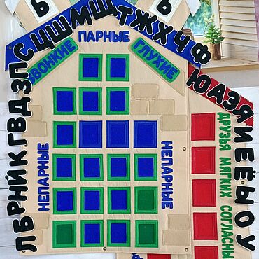Куклы и игрушки ручной работы. Ярмарка Мастеров - ручная работа Звуковые домики из фетра. Handmade.