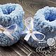 Set booties 'Bun' for newborns to years old warm and beautiful. . MagicLoops. Online shopping on My Livemaster.  Фото №2