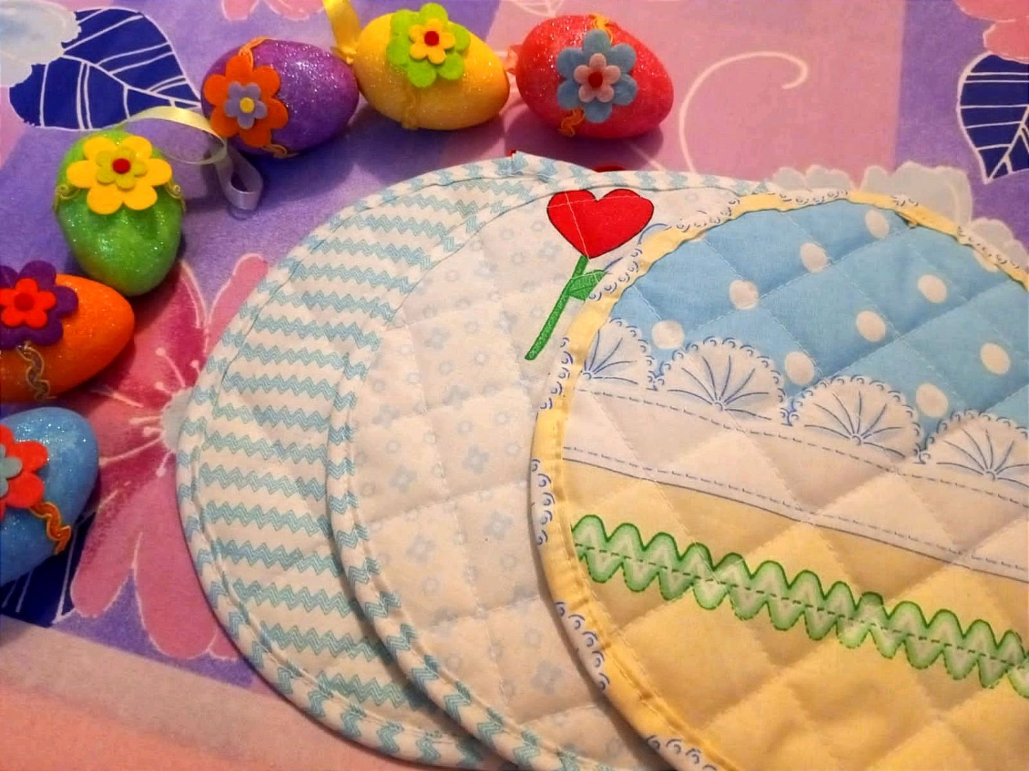 Пасхальные салфетки (набор) в интернет-магазине Ярмарка Мастеров по ...