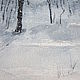 Тихо падал снег. Картины. irina_aquarelles (Ирина Любавская). Ярмарка Мастеров.  Фото №5