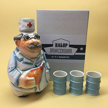 Сувениры и подарки ручной работы. Ярмарка Мастеров - ручная работа Сувениры по профессиям: Доктор. Handmade.