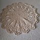 Decorative napkin. Knitted cloth. Doilies. linen&cotton. My Livemaster. Фото №11