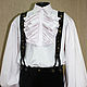 Mens historical shirt. Mens shirts. Gleamnight bespoke atelier. Online shopping on My Livemaster.  Фото №2