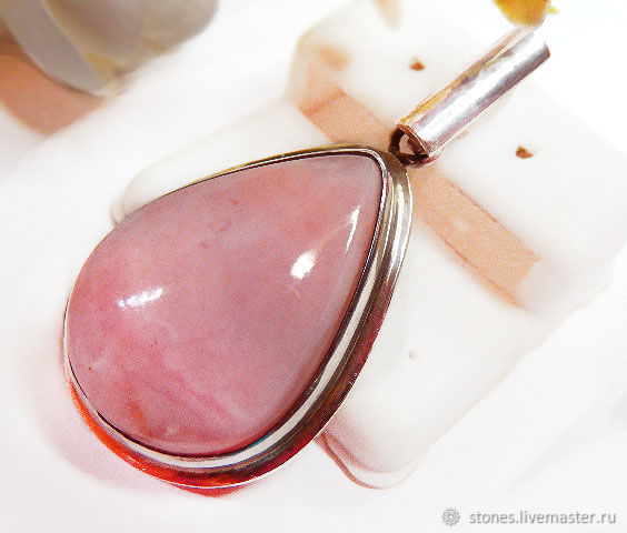 Комплект "РОЗОВЫЕ ОБЛАКА", розовый опал купить в интернет-магазине ...