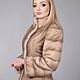 Chaqueta de piel de visón 'La ternura new'. Norkovyj chaqueta. Abrigo de piel de visón. Fur Coats. Muar Furs. My Livemaster. Фото №6