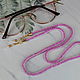 Glasses holder - beaded chain - harness. Chain. Magic box. My Livemaster. Фото №5