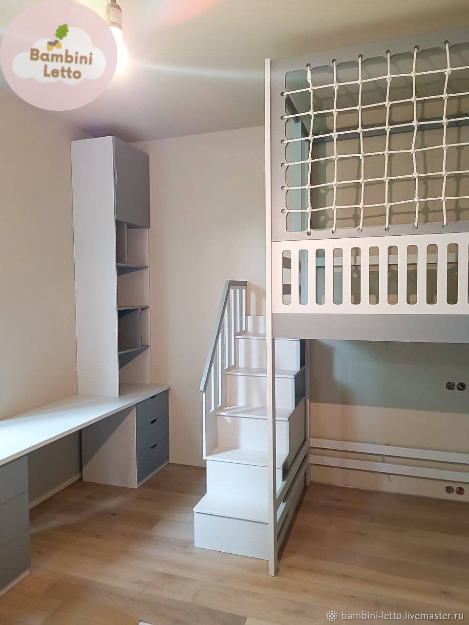 Кровать чердак для мальчика в интернет-магазине Ярмарка Мастеров по ...