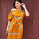 Midi Dress Embroidered ethno style boho chic, Bohemian. Dresses. 'Viva'. Online shopping on My Livemaster.  Фото №2