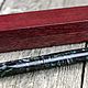 The Diplomat roller pen in a wooden case. Handle. KulikovCraft. Интернет-магазин Ярмарка Мастеров.  Фото №2