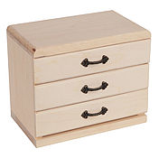 Материалы для творчества handmade. Livemaster - original item Blanks for decoupage and painting: Chest. Handmade.