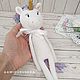 Knit unicorn toy leggy. Stuffed Toys. Amigurushka. Online shopping on My Livemaster.  Фото №2