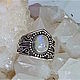 Кольцо "Восточная сказка" с лунным камнем. Rings. Garuda. Online shopping on My Livemaster.  Фото №2