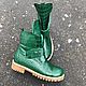 Boots ' Fashion green Python', Boots, Moscow,  Фото №1