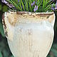 Заказать Бетонная ваза малая классическая Амфора для флористики. A Z O V   G A R D E N. Ярмарка Мастеров. . Вазоны садовые Фото №3