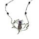 Thistle necklace with amethyst. Pendants. Liza K (Lizaveta1). Online shopping on My Livemaster.  Фото №2