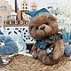 Тедди мишка — Коллекционная интерьерная игрушка ручной работы, teddy. Мишки Тедди. handmade_toys.lab | Добрые тедди. Интернет-магазин Ярмарка Мастеров.  Фото №2