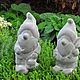 Garden gnomes 2 pcs. a dwarf made of concrete with a bucket and a shovel. Garden figures. Decor concrete Azov Garden. My Livemaster. Фото №6